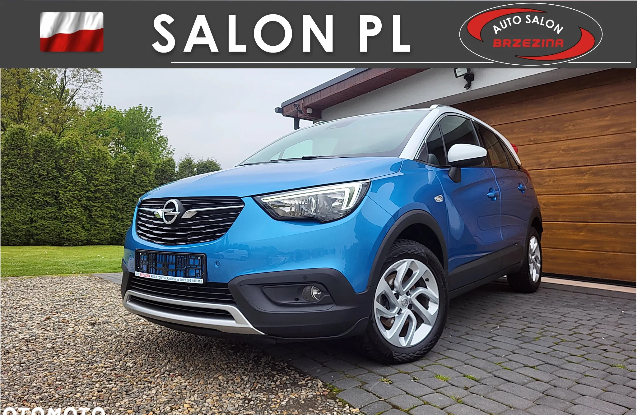 Opel Crossland X cena 59900 przebieg: 72000, rok produkcji 2018 z Rydułtowy małe 301